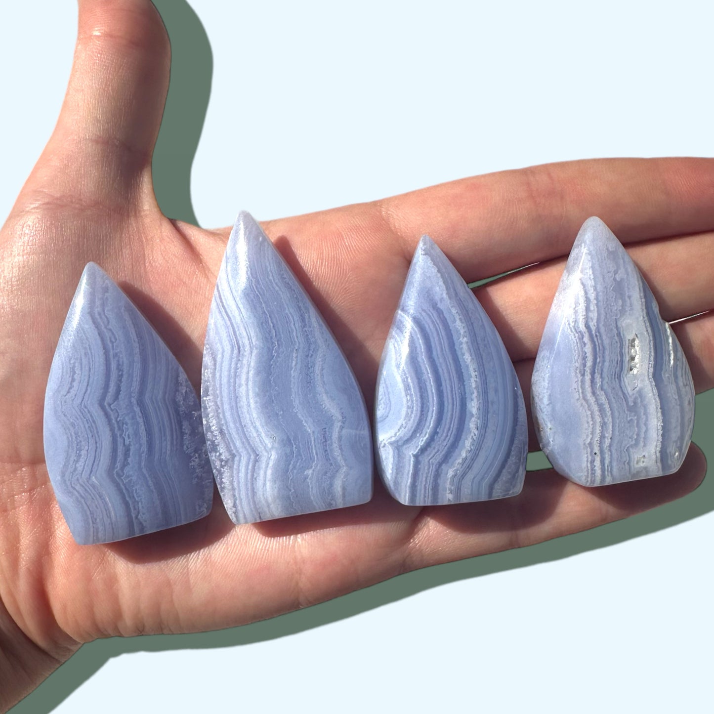 Blue Lace Agate Free Form
