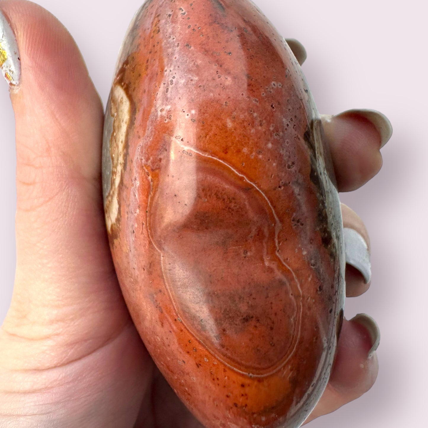 Polychrome Jasper Heart