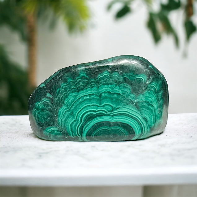 Malachite Freeform Crystal