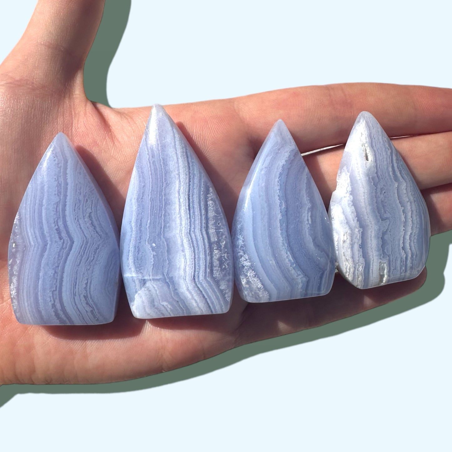 Blue Lace Agate Free Form