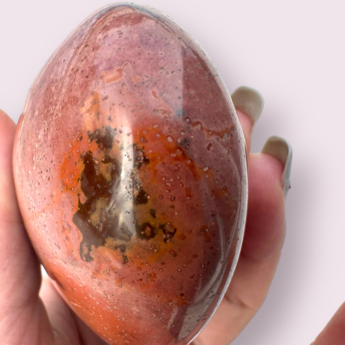 Polychrome Jasper Heart