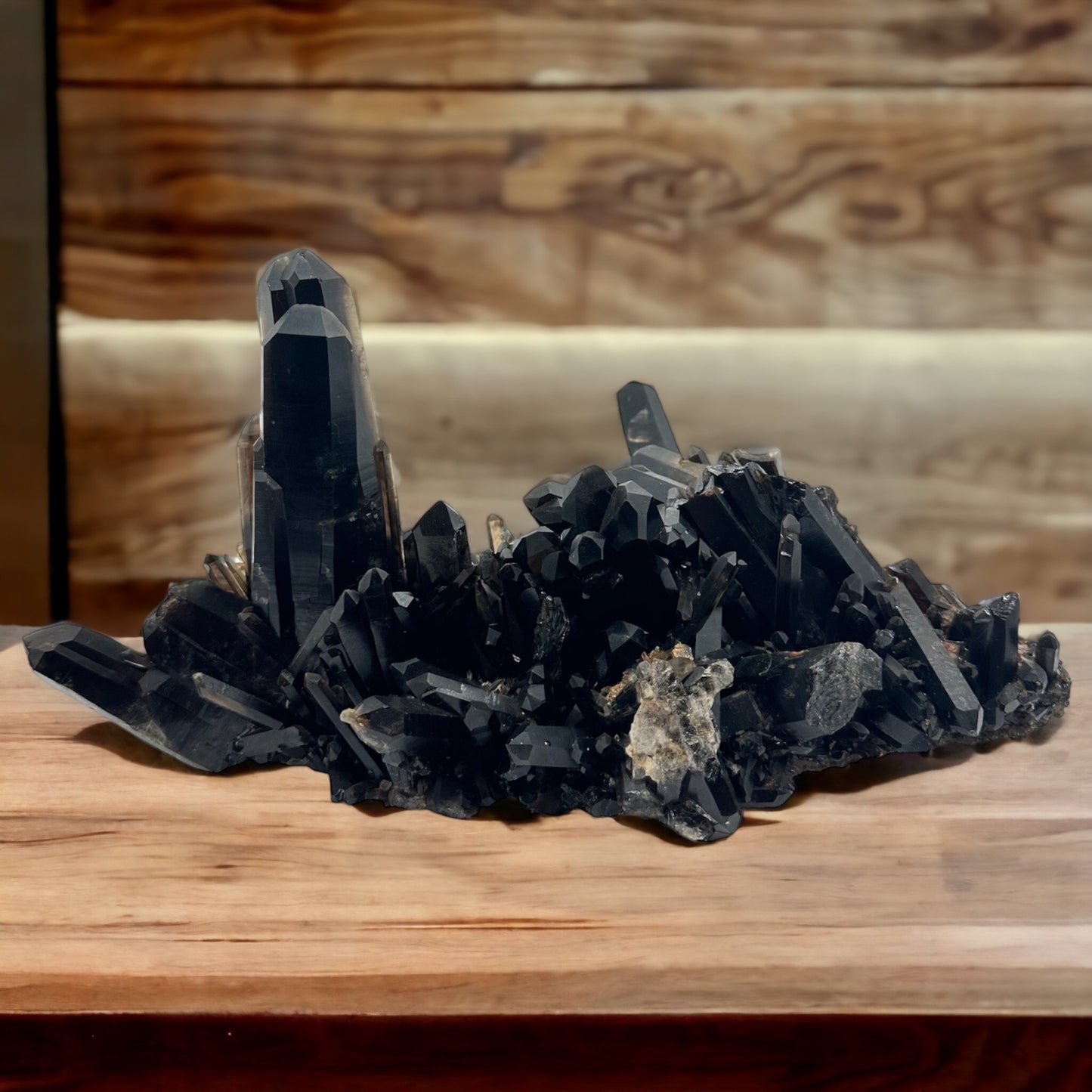 Smoky Quartz Cluster - Large
