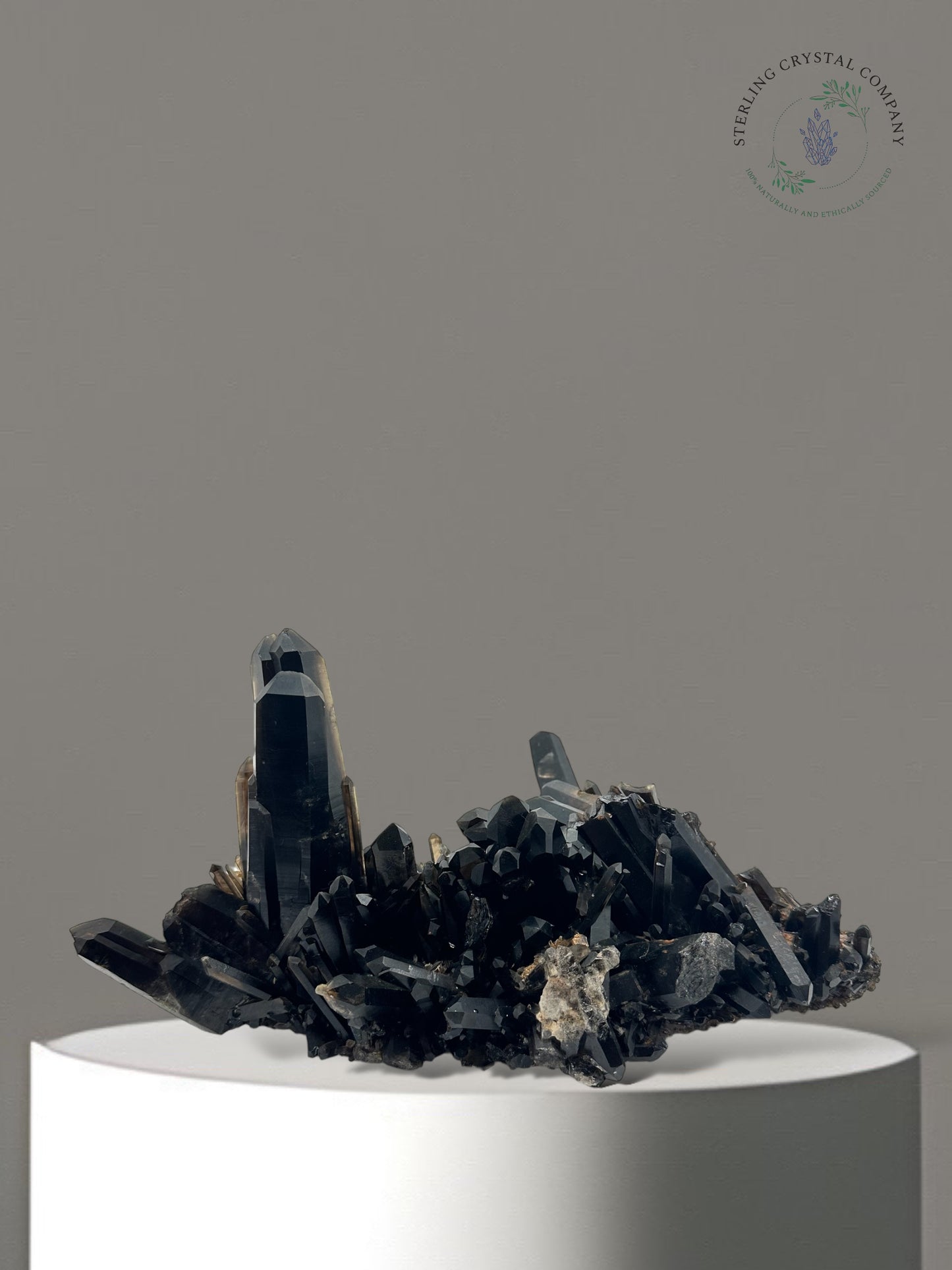 Smoky Quartz Cluster - Large