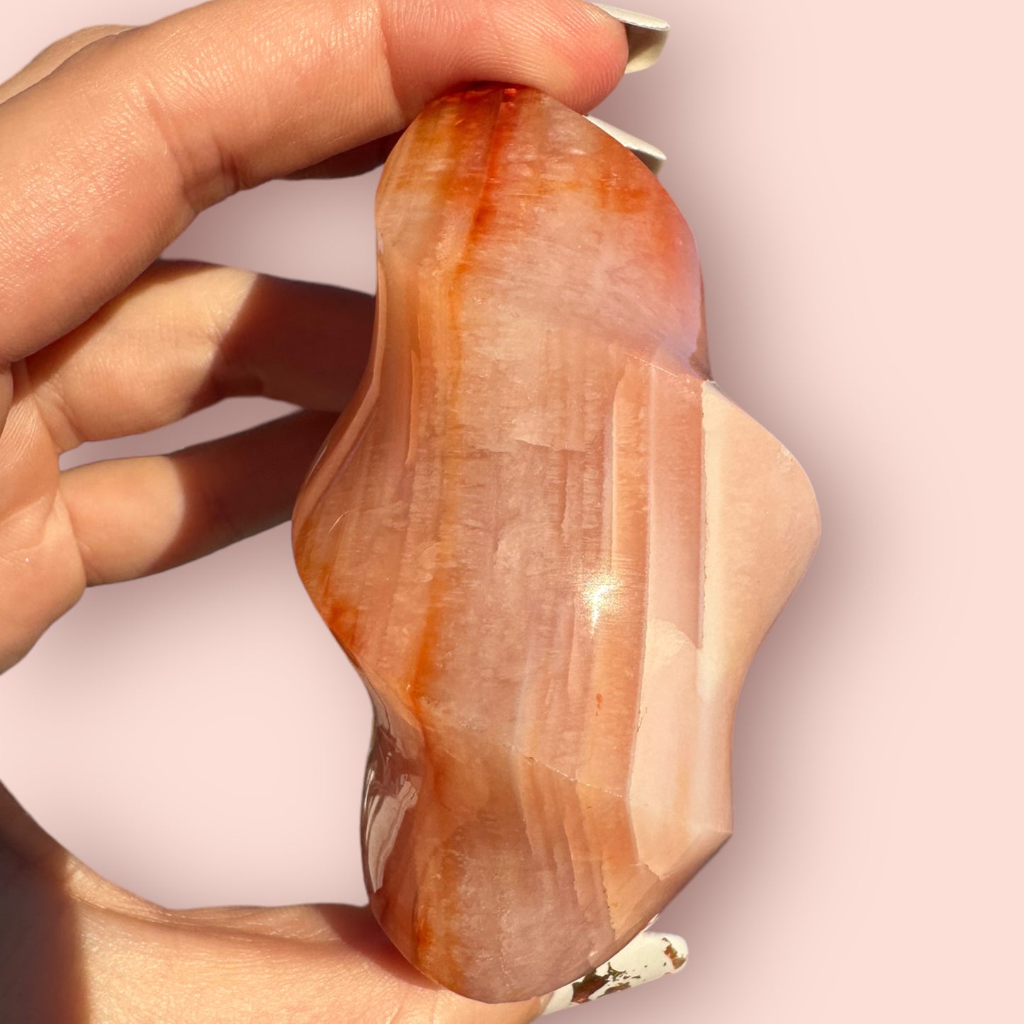 Carnelian Agate Flame