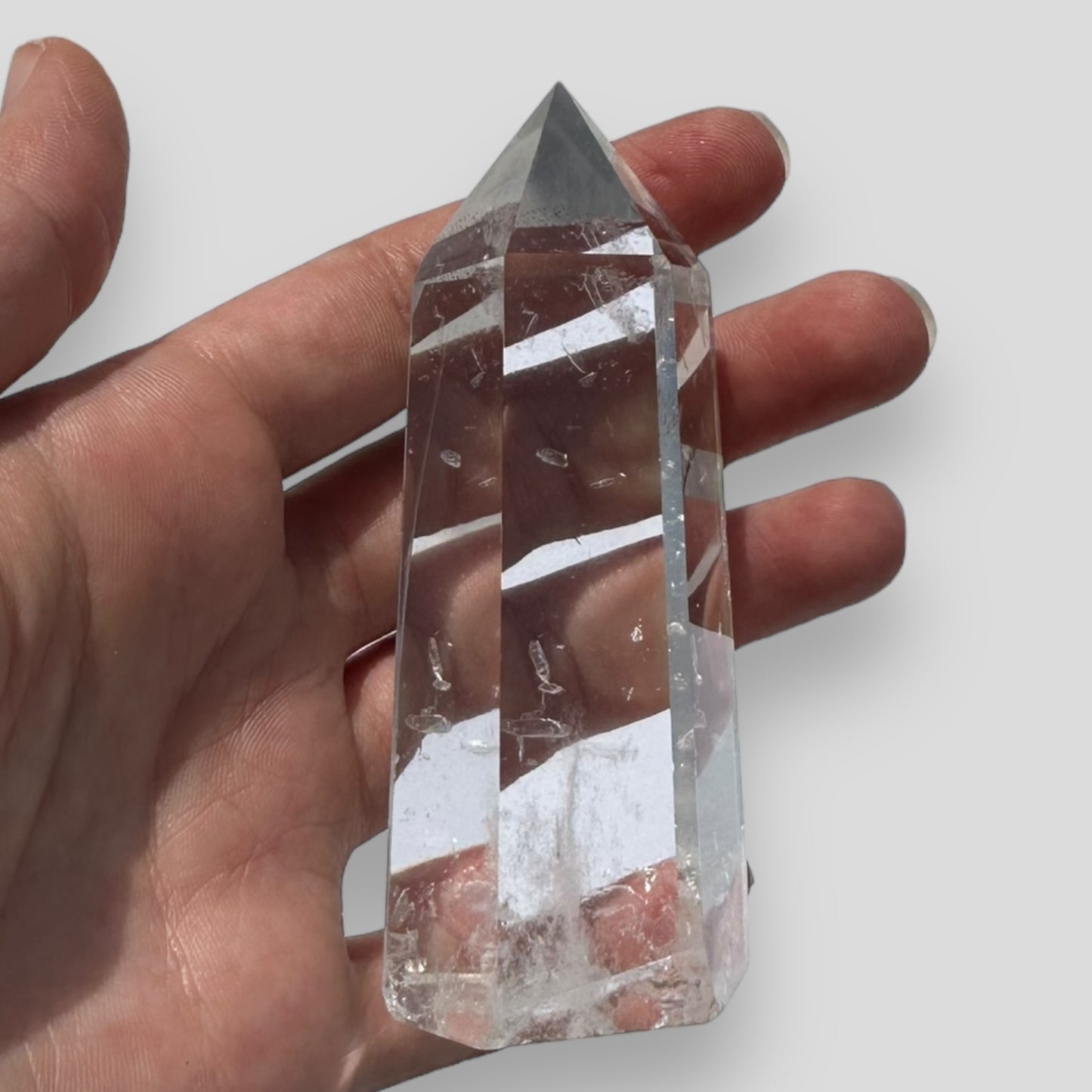 Clear Quartz Crystal Tower