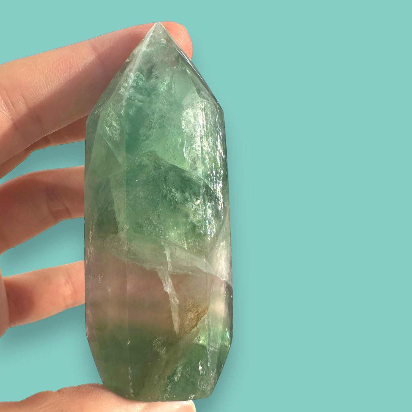 Rainbow Fluorite Tower