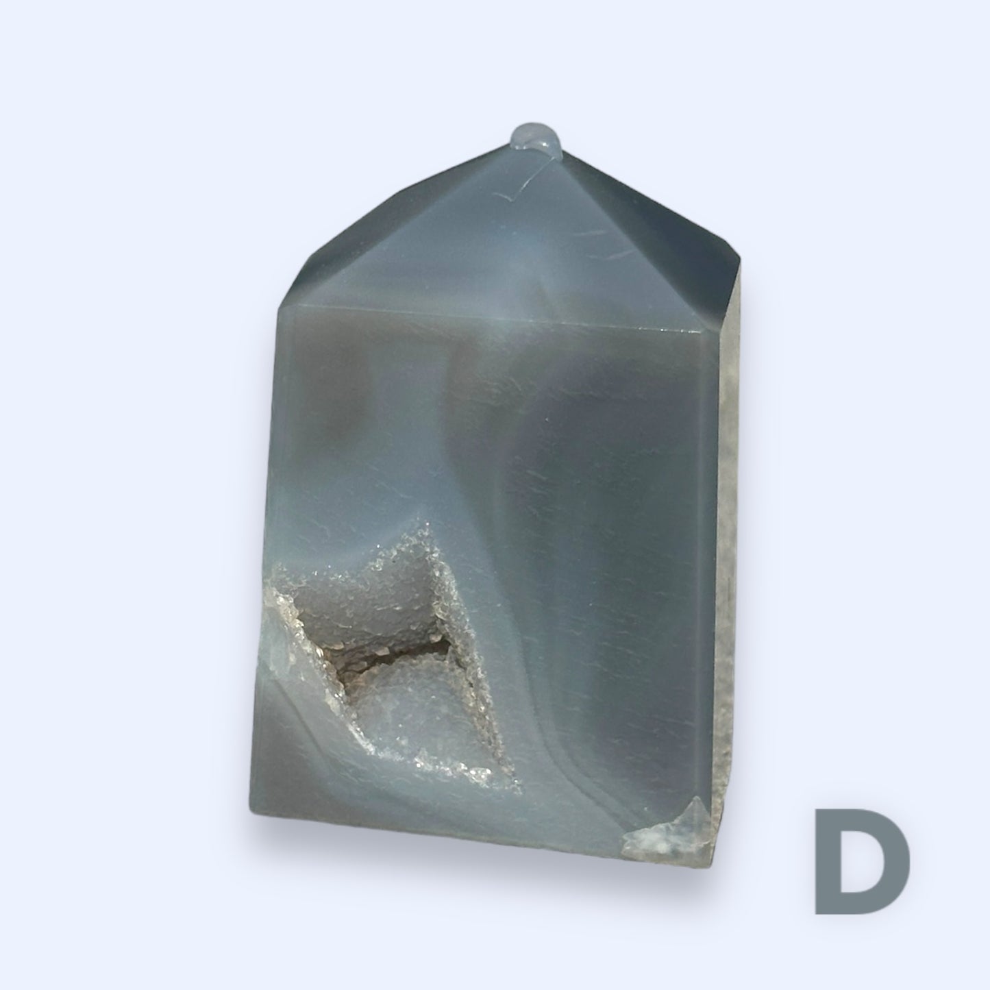 Druzy Agate Crystal Tower