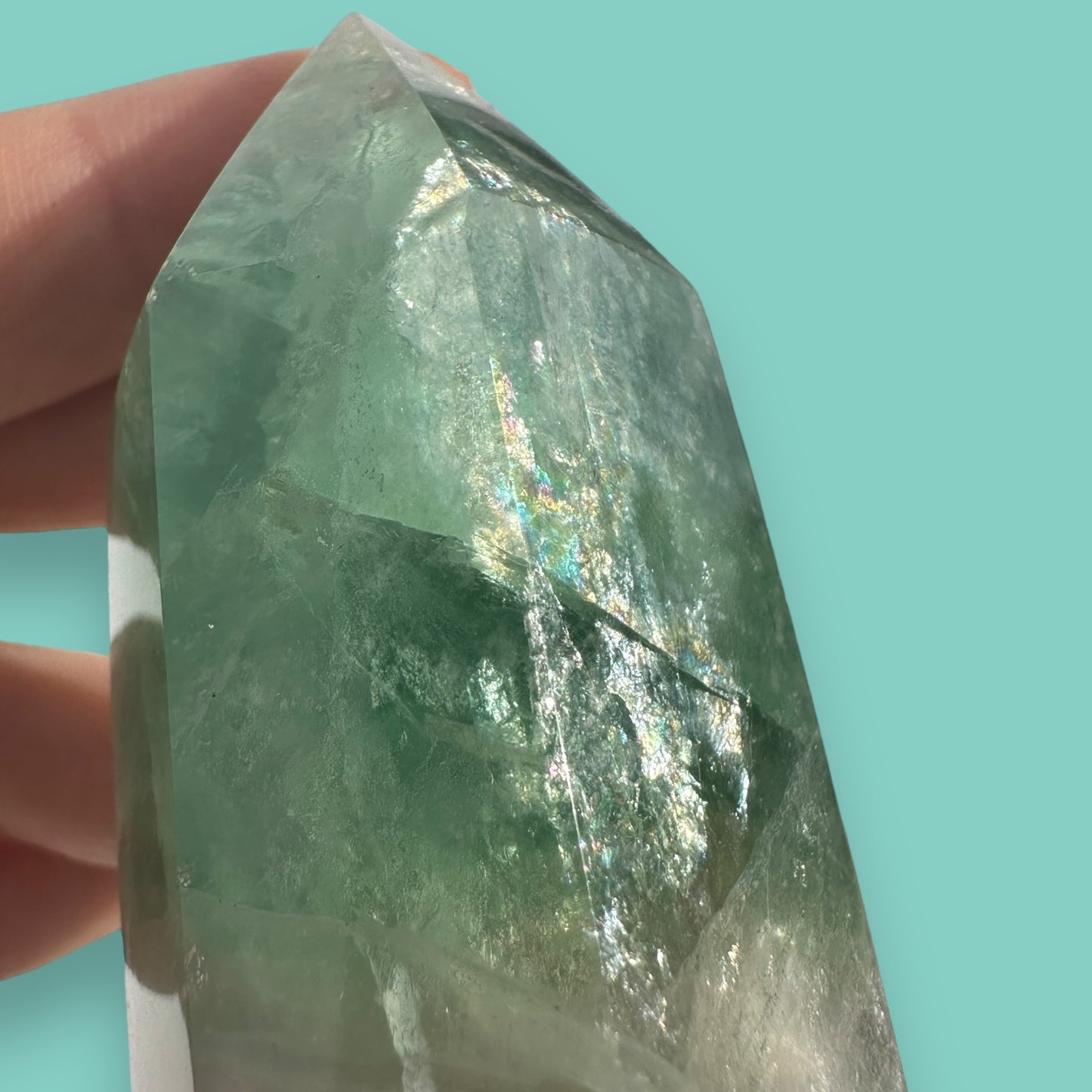 Rainbow Fluorite Tower