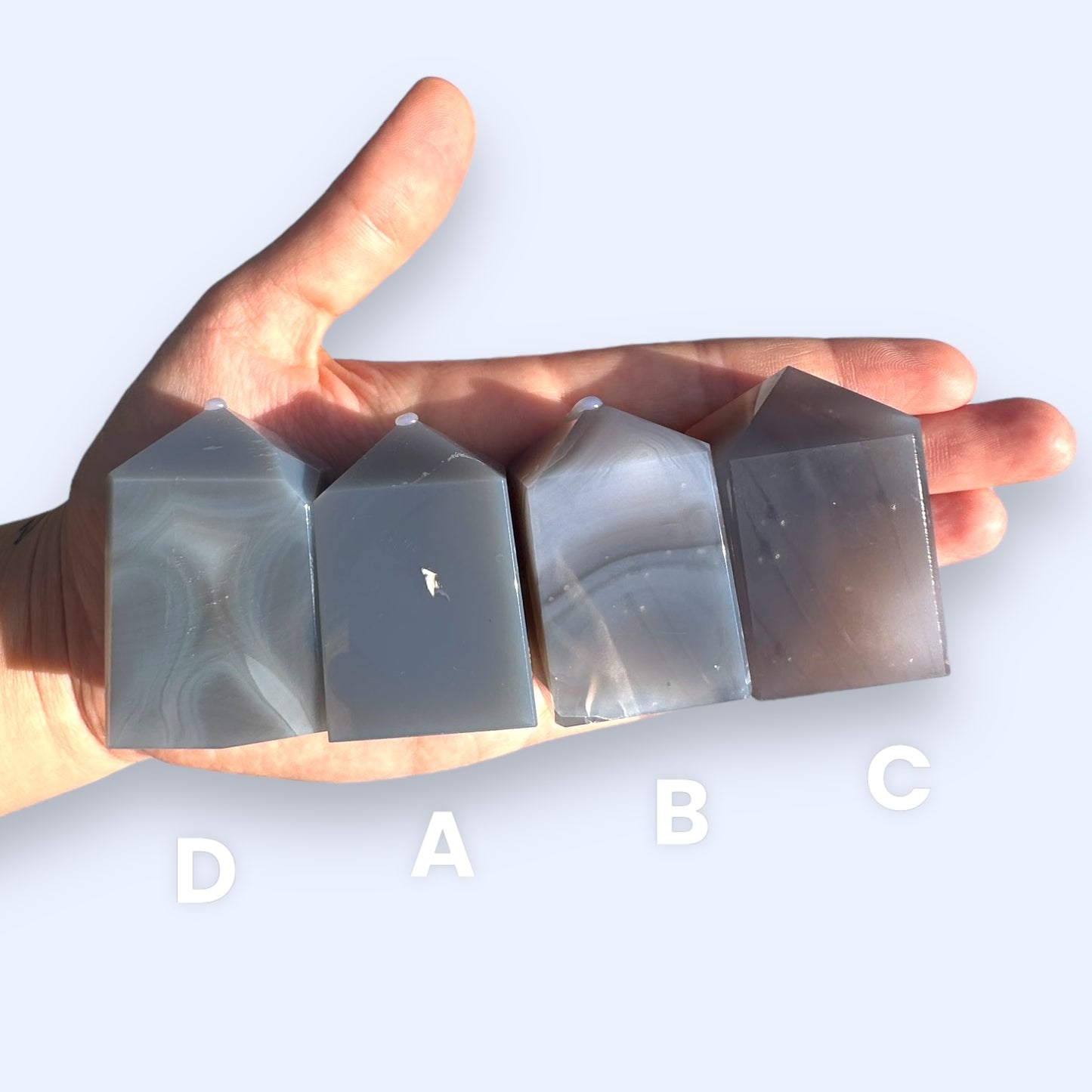 Druzy Agate Crystal Tower