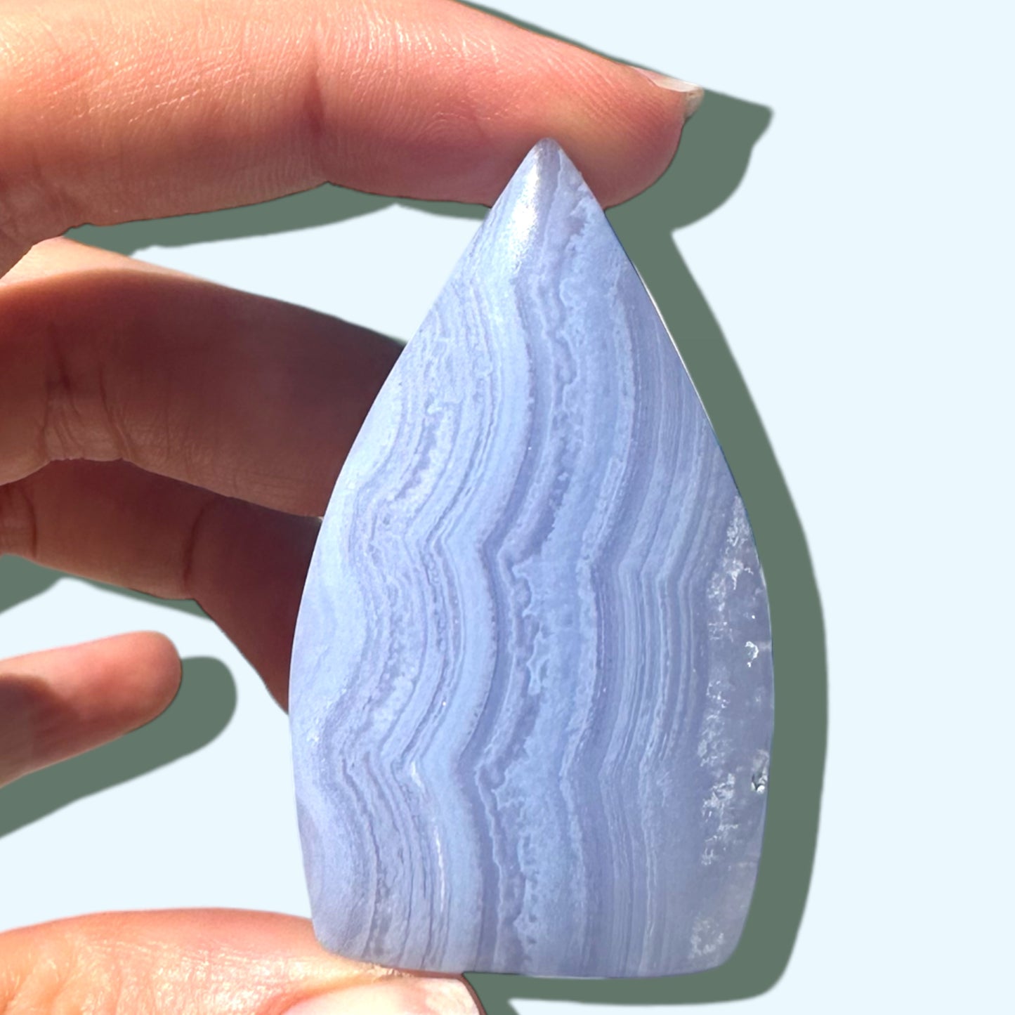 Blue Lace Agate Free Form