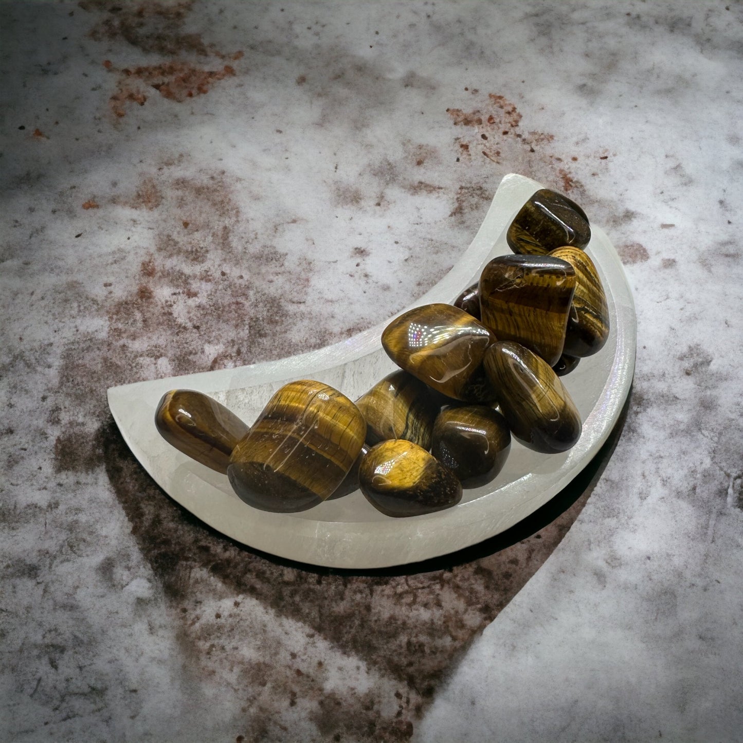 Tigers Eye Tumbled Stone